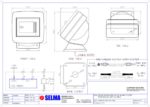 SELMA BNWAS - Optional Desk mounted bracket - Main Bridge Touch Screen Monitor Unit